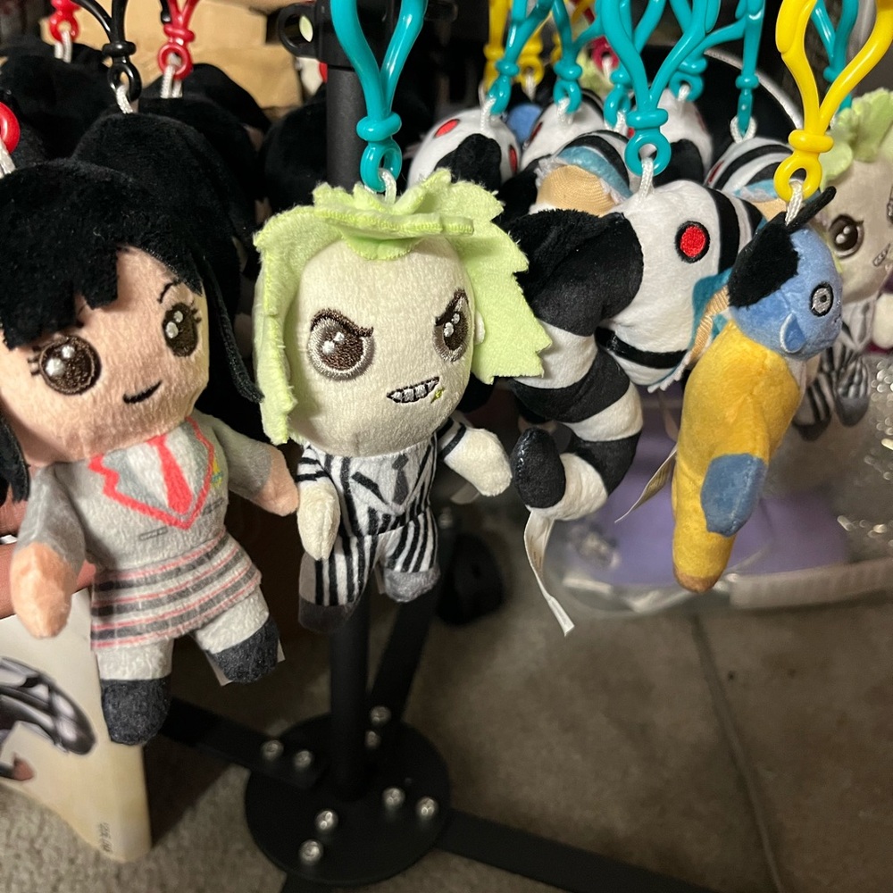 Beetlejuice dangler set of 4